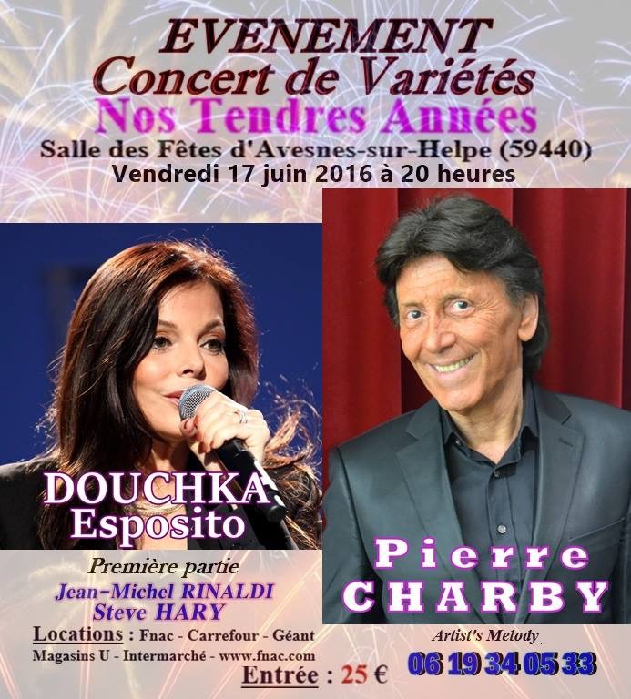 affiche Douchka -Pierre Charbit 17;06;2016