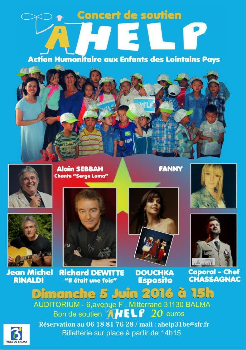 affiche concert Hummanitaire 5 ;06;2016